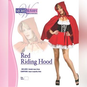 Halloween Costume - Red Riding Hood (Size M)